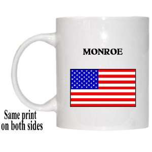 US Flag   Monroe, Louisiana (LA) Mug 