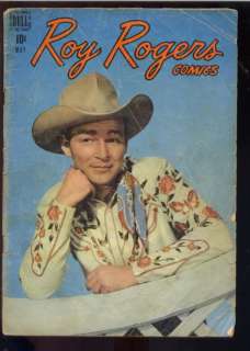 Roy Rogers western 6 comic lot collectioncowboy photo c  