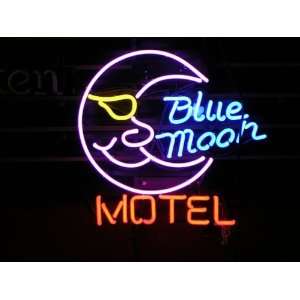 Blue Moon Neon Sign