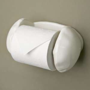  Adelle China Toilet Paper Dispenser   Biscuit