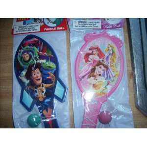  Disney Paddle Ball Game Set   Disney Princess & Toy Story 
