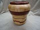   SEGMENTED BOWL SEMENTED VASE, ART GALLERY QUALITY, COLLECTOR WOOD BOWL