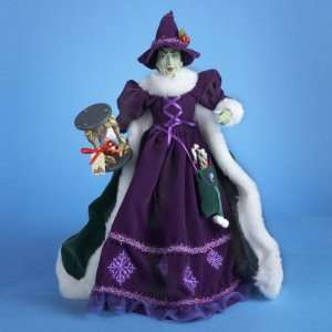  12 Wizard of Oz Wicked Witch Fabric Mache Christmas 