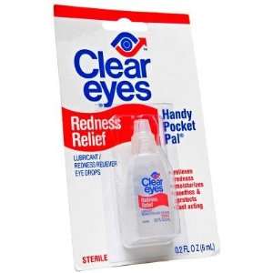  Clear Eyes  Eye Drops, Travel Size, .2oz Health 