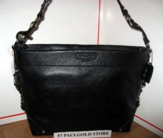   LEATHER CARLY SHOULDER BAG 15251 RETAIL $398 100% AUTHENTIC  