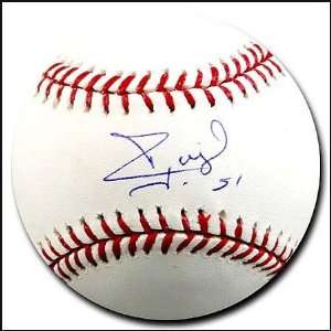  Carlos Ruiz Autographed Baseball   ML * *   Autographed 