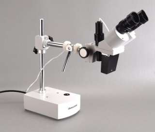 NEW High WorkDist Binocular Stereo Microscope w Light  