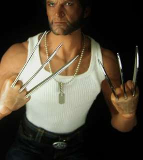 Hot 1/6 Custom WOLVERINE CLAW HANDS DX Toys Blade Thor Enterbay T800 
