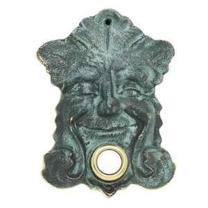  Carruth Garden Smile Solid Brass Doorbell