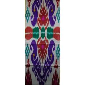   Uzbek Silk Ikat Adras Fabric 14800 by Yard Arts, Crafts & Sewing