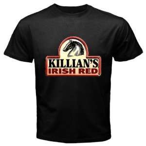  Killians Irish Red Beer Logo New Black T shirt Size XL 