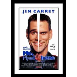  Me, Myself, and Irene Framed and Double Matted 32x45 Movie 