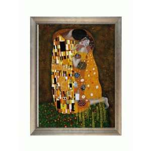  Art Reproduction Oil Painting   Klimt Paintings The Kiss 