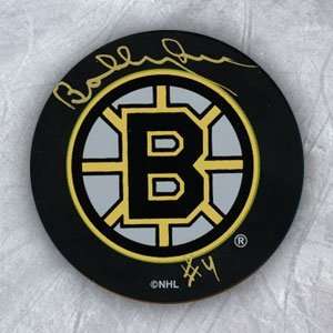  Signed Bobby Orr Puck   Autographed NHL Pucks Sports 