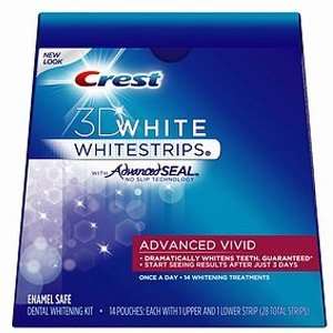  Crest 3D White Whitestrips Advanced Vivid Health 