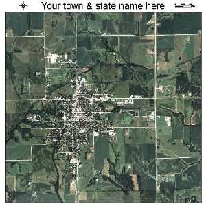  Aerial Photography Map of Sigourney, Iowa 2011 IA 