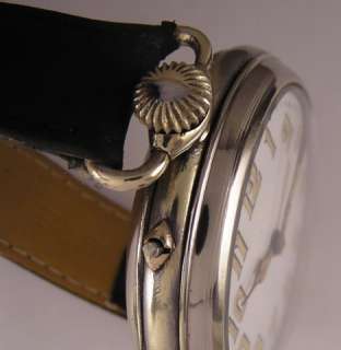 RARE WW2 Systeme ROSKOPF Antique Swiss Wrist Watch Perfect Serviced No 