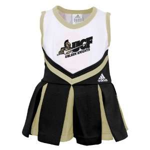  Adidas UCF Knights White Infant 2 Piece Cheerleader Dress 