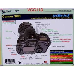   BC502 Quick Field Reference Guide for Canon EOS 30D