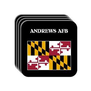  US State Flag   ANDREWS AFB, Maryland (MD) Set of 4 Mini 