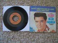 Elvis Presley 45rpm record & Sleeve, France  