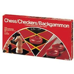  CHESS/CHECKERS/BACKGAMMON Toys & Games