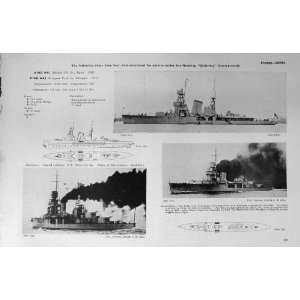   1953 54 Ships Cruiser Ning Hai Ping China Kaing Chen