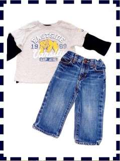 Huge Baby GAP Fall Winter Clothes Jeans Lot 18 24 Boy  