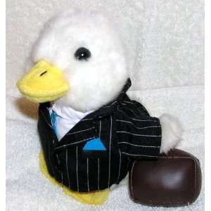  Plush 6 Talking Aflac Duck in Business Suit with 