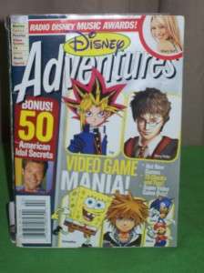 Disney Adventures Magazine Feb. 2004 VIDEO GAME MANIA  