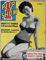 Peep Show 1954 Winter #14 burlesque GGA sleaze spicy  