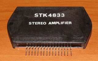 IC Module Sanio STK4833 (NTE1820)   2 x 25 Watt amp  