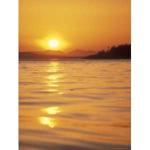  Sunset on the Puget Sound, Washington, USA Photographic 