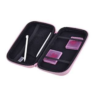  Pink 5 In 1 Suit Stylus+ Game Storage Card Case Box For 