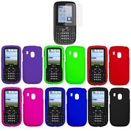 6X Colourful Hard Cover Case for LG 500G P4 DM PDA Tracfone w/Screen 