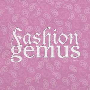  Fashion Genius Finest LAMINATED Print Lauren Rader 24x24 