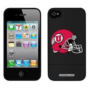  University of Utah Helmet on AT&T iPhone 4 Case by Coveroo 