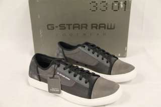 STAR Raw Mens AUGUR Avatar Grey Sz US 10 / 43 Sneakers Shoes 