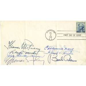 Washington State Congressional Delegation 196 1967 Autographed First 