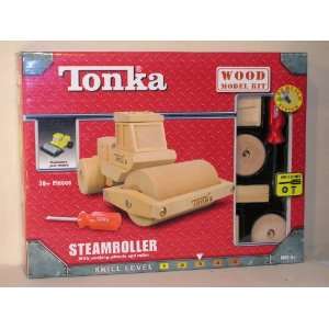  Tonka Steamroller Wood Model Kit 