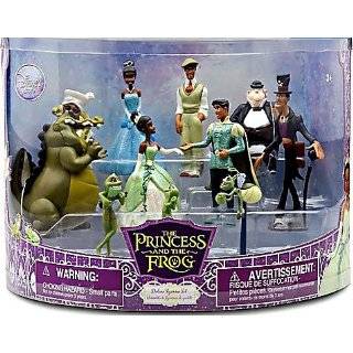 Disney The Princess and the Frog Exclusive 11 Piece PVC Mini Figurine 