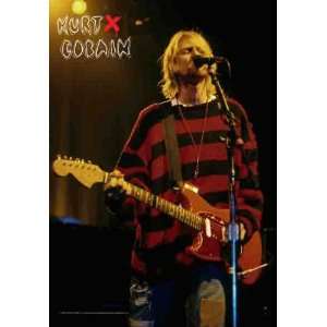 Kurt Cobain   Stage Textile Poster