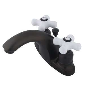   Porcelain Cross Handles and Drain Assembly GKB764.PX