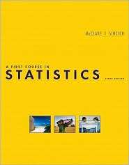   Statistics, (0136152597), James T. McClave, Textbooks   