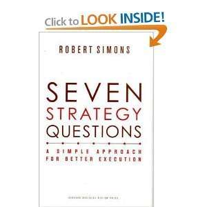  Robert Simonssseven Strategy Questions A Simple Approach 