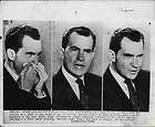 1960 VP RICHARD NIXON DURING KENNEDY DEBATE MULTI IMAGE