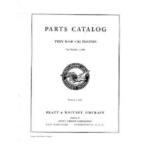   1830 C3G Aircraft Engine Parts Manual Pratt & Whitney Books
