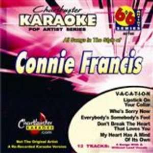   Chartbuster POP6 CDG CB40166 Connie Francis Vol 1 Musical Instruments