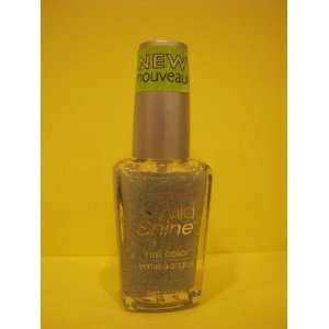  Wetnwild Wild Shine Nail Color Silver Frost Top Coat #413a 