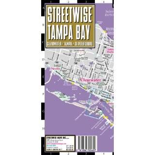 Streetwise Tampa Map   Laminated City Center Street Map of Tampa 